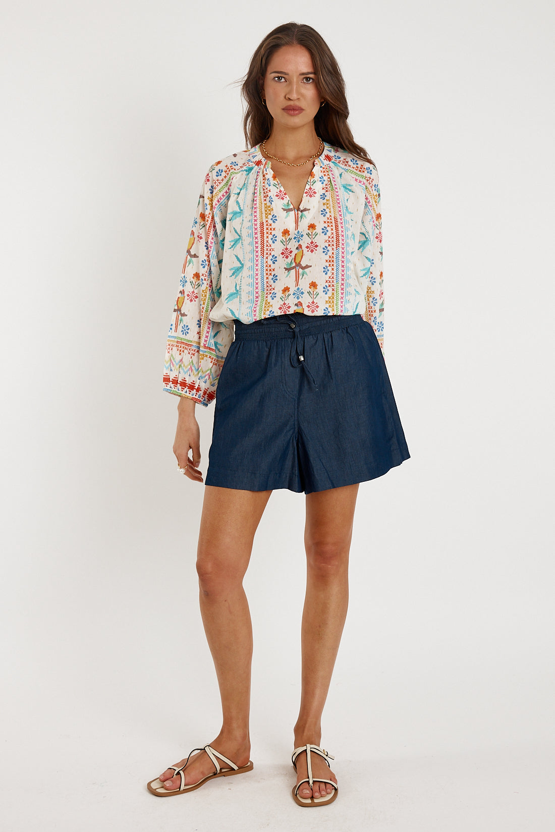 Ruby Ya Ya BISCAY Shirt in White