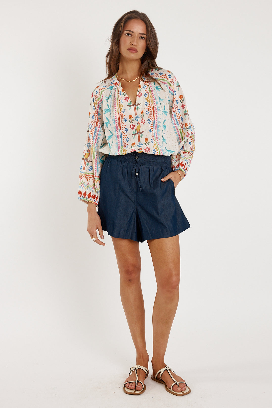 Ruby Ya Ya BISCAY Shirt in White