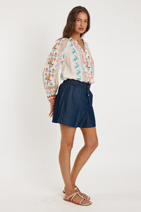 Ruby Ya Ya BISCAY Shirt in White