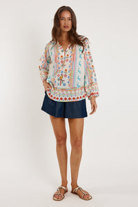 Ruby Ya Ya BISCAY Shirt in White