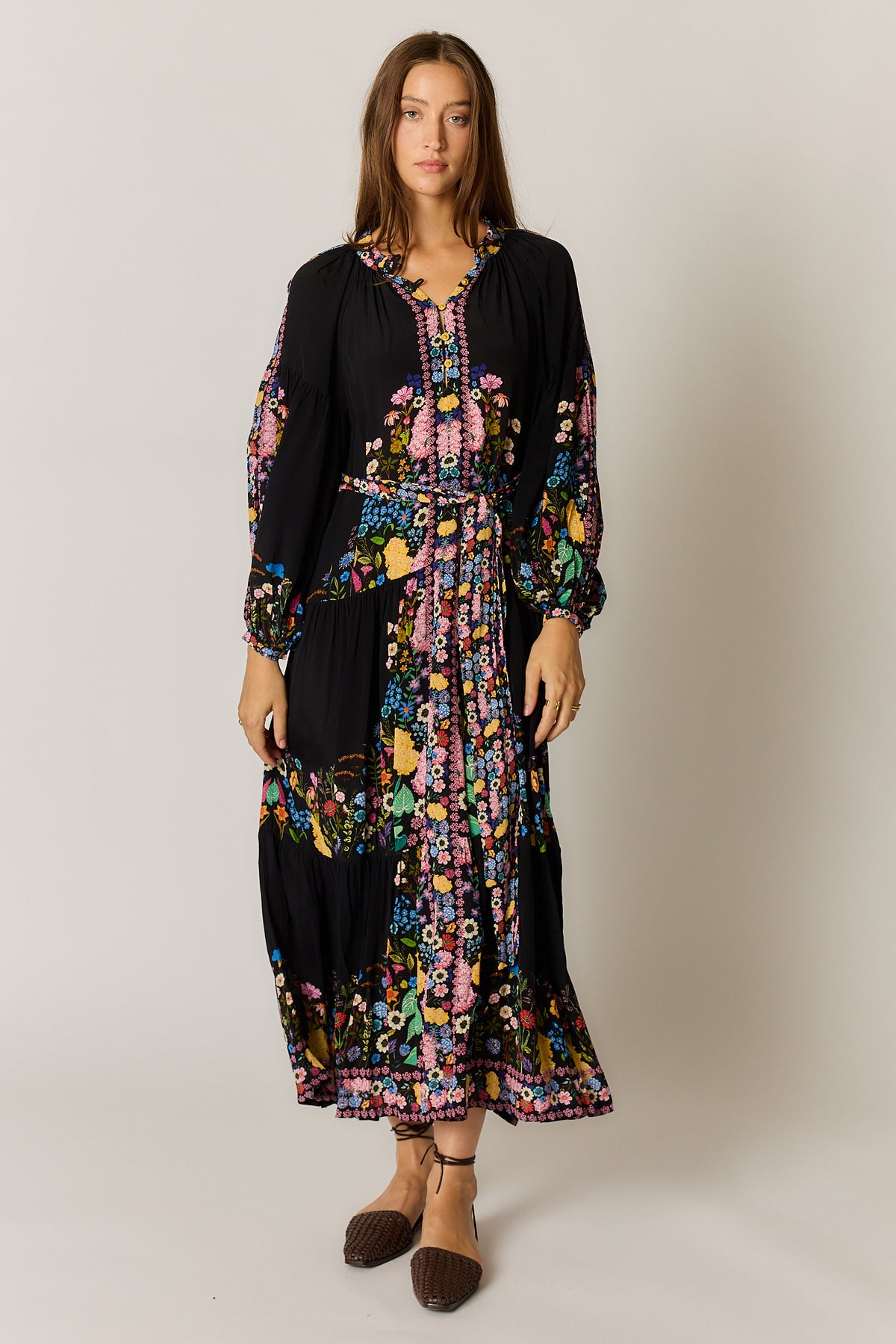 Ruby Ya Ya DELICIA Maxi Dress in Black