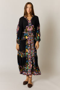 Ruby Ya Ya DELICIA Maxi Dress in Black