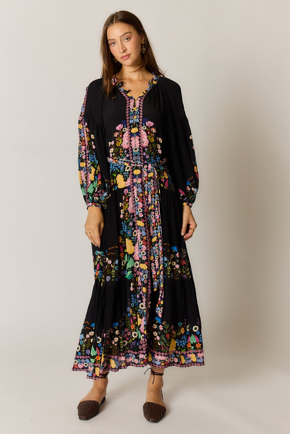 Ruby Ya Ya DELICIA Maxi Dress in Black