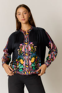 Ruby Ya Ya DELICIA Shirt in Black