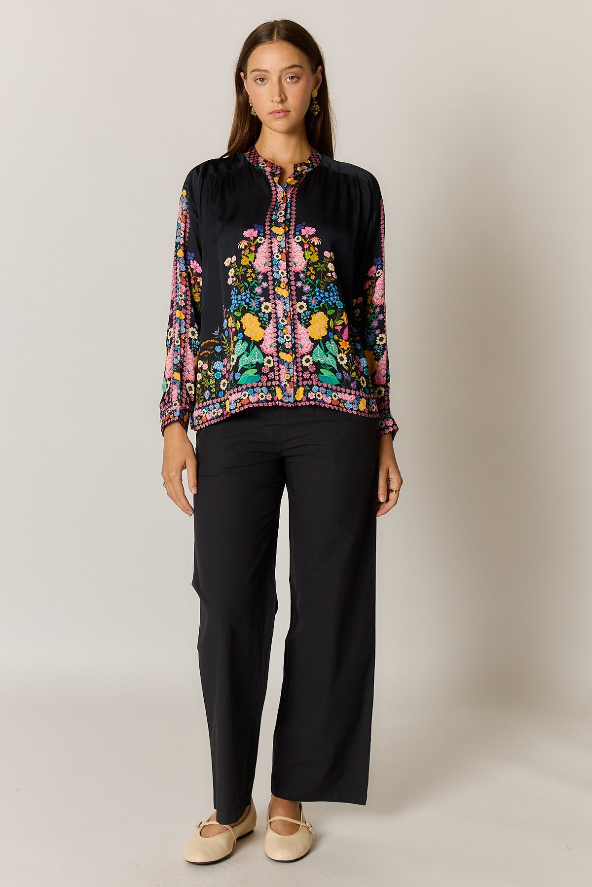 Ruby Ya Ya DELICIA Shirt in Black