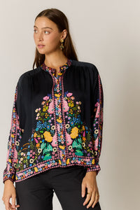 Ruby Ya Ya DELICIA Shirt in Black