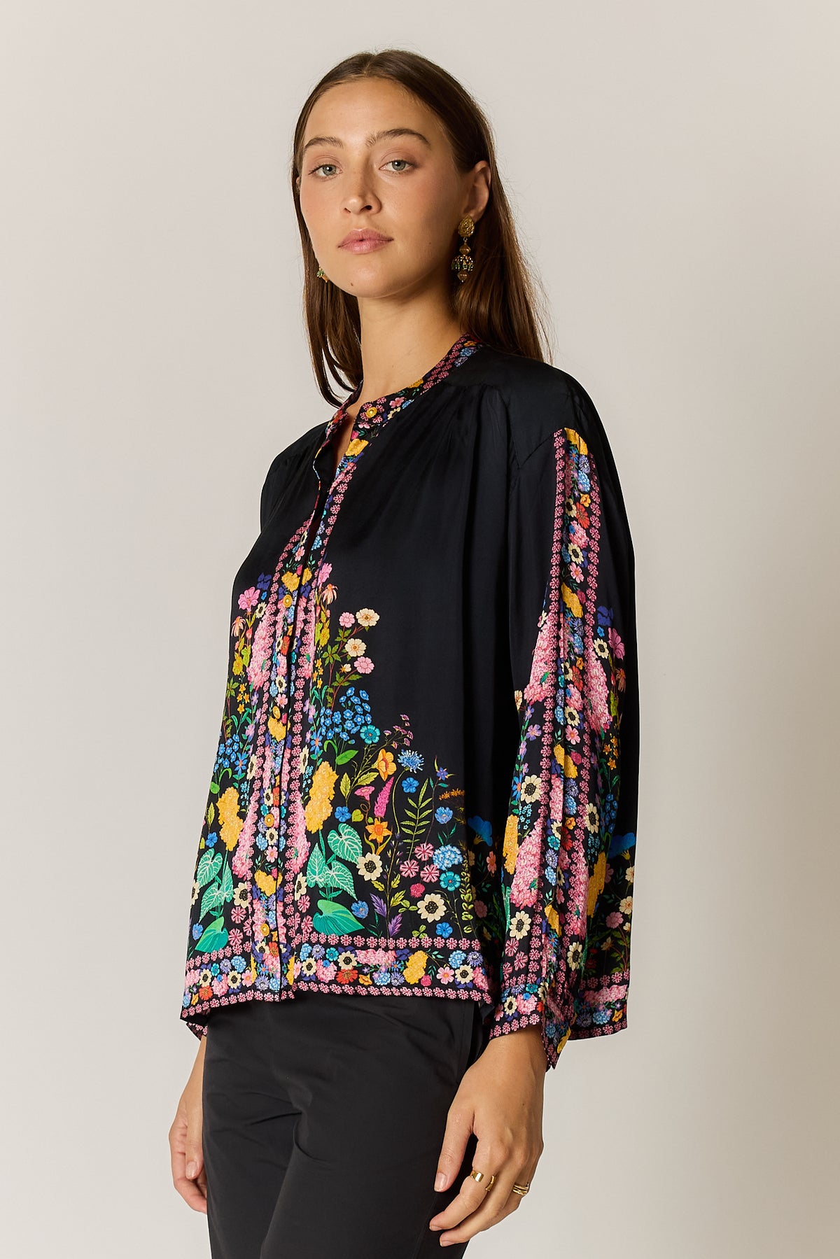 Ruby Ya Ya DELICIA Shirt in Black