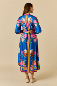 Ruby Ya Ya LIBERTE Maxi Dress in Blue