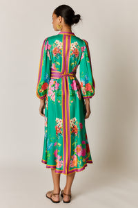 Ruby Ya Ya LIBERTE Maxi Dress in Green