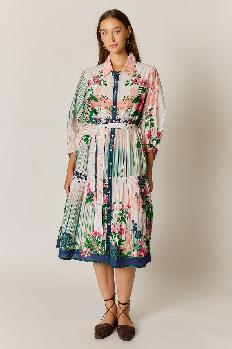 Ruby Ya Ya ROSEANNE Midi Dress