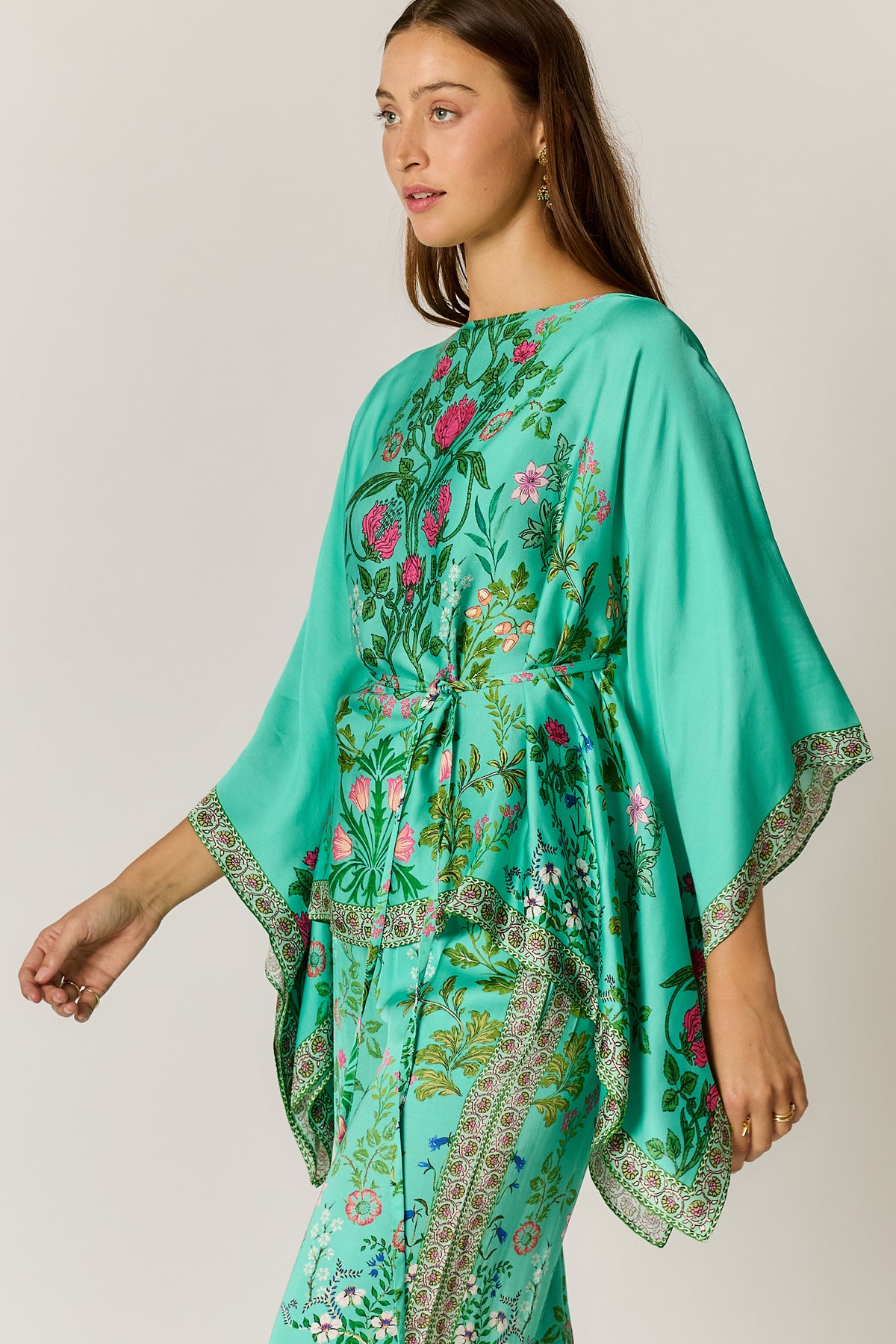 Ruby Ya Ya TATIANA Poncho in Green