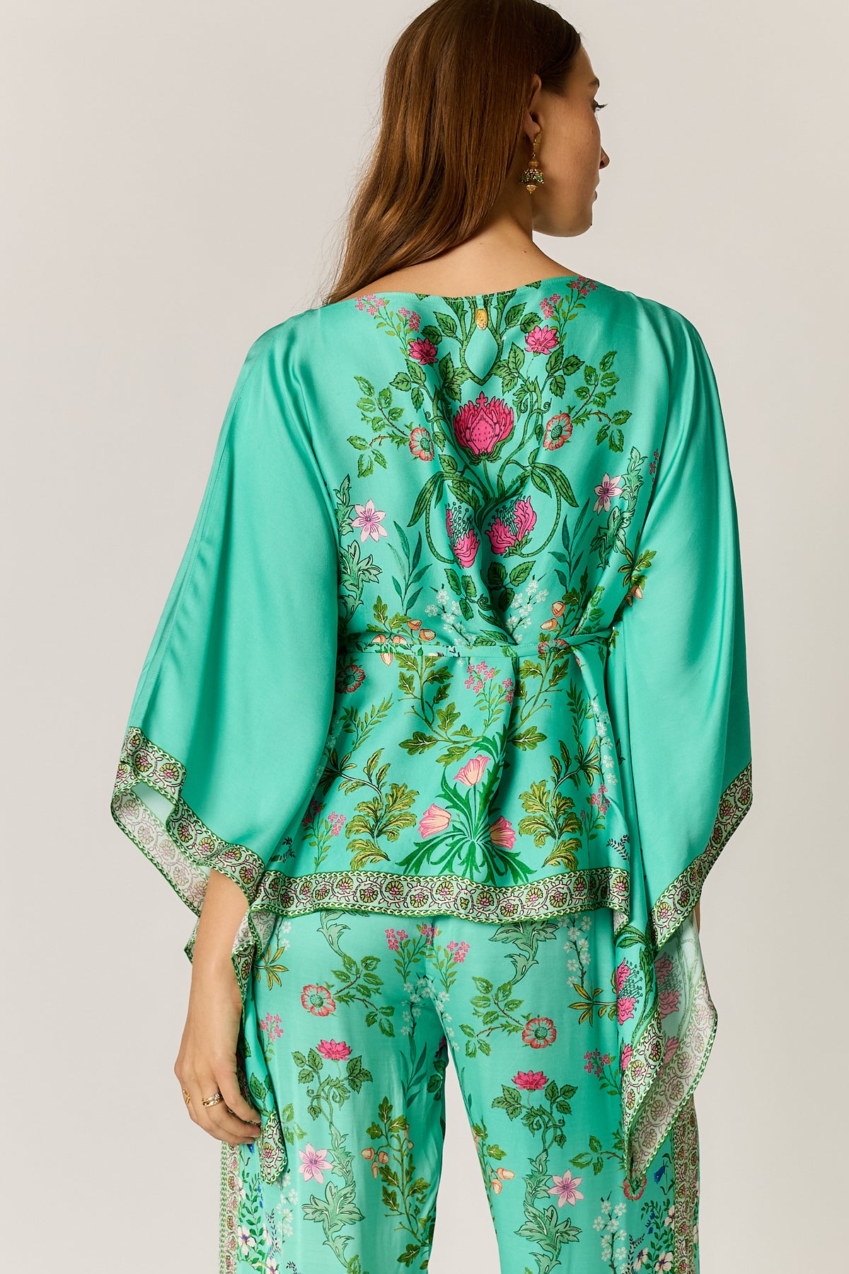 Ruby Ya Ya TATIANA Poncho in Green