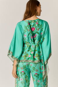Ruby Ya Ya TATIANA Poncho in Green