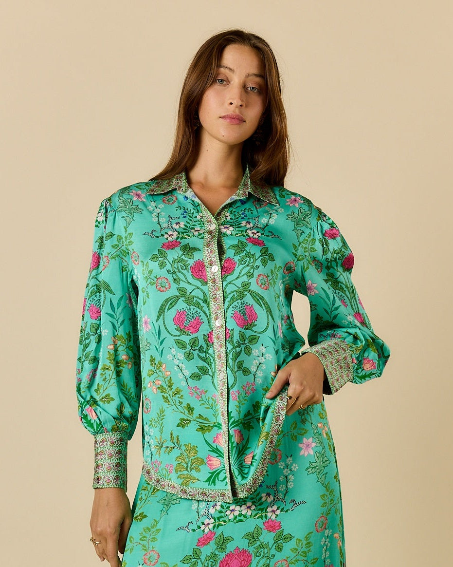 Ruby Ya Ya TATIANA Shirt in Green