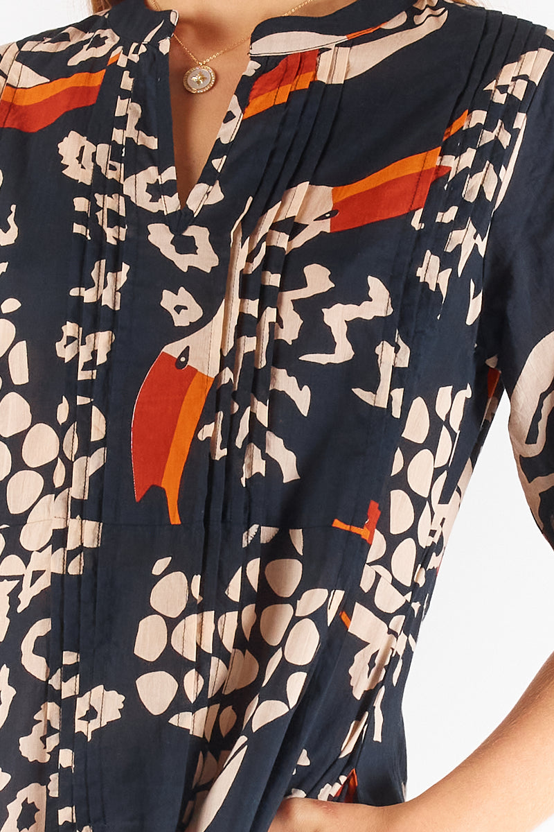 Ruby Ya Ya TOUCAN Kaftan