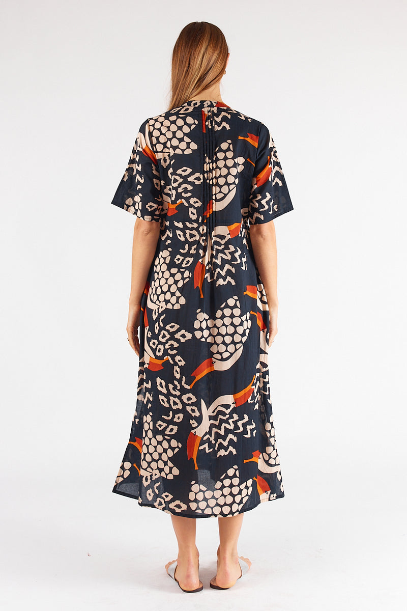 Ruby Ya Ya TOUCAN Kaftan