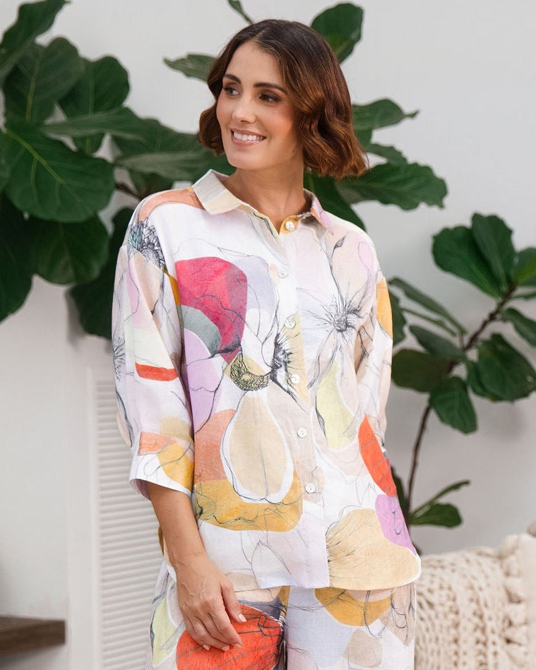 See Saw Shirt in Petal Drift