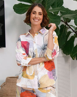 See Saw Shirt in Petal Drift