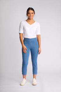 Vassalli HARBOUR 7/8 Pant in Light Denim 271CS