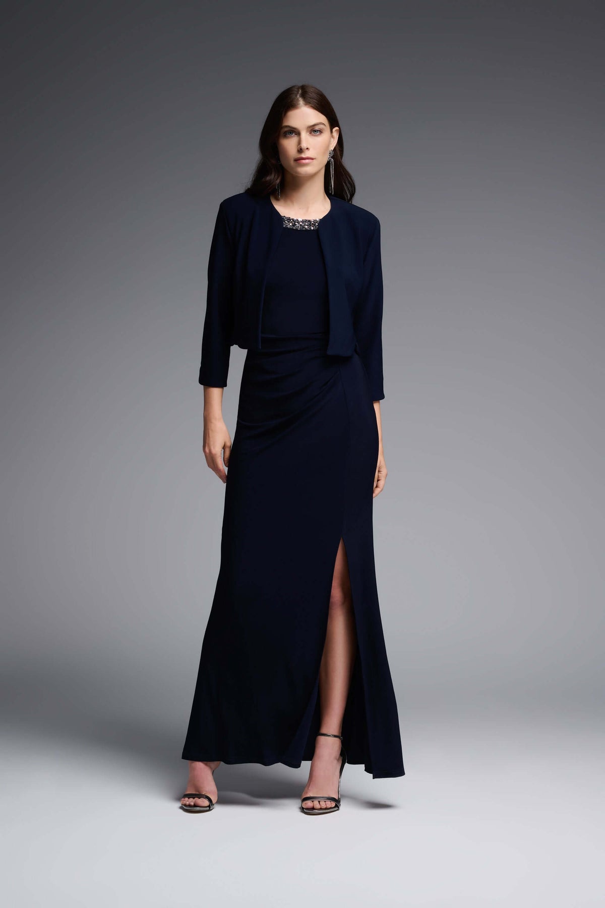 Signature by Joseph Ribkoff Bolero in Midnight 231736