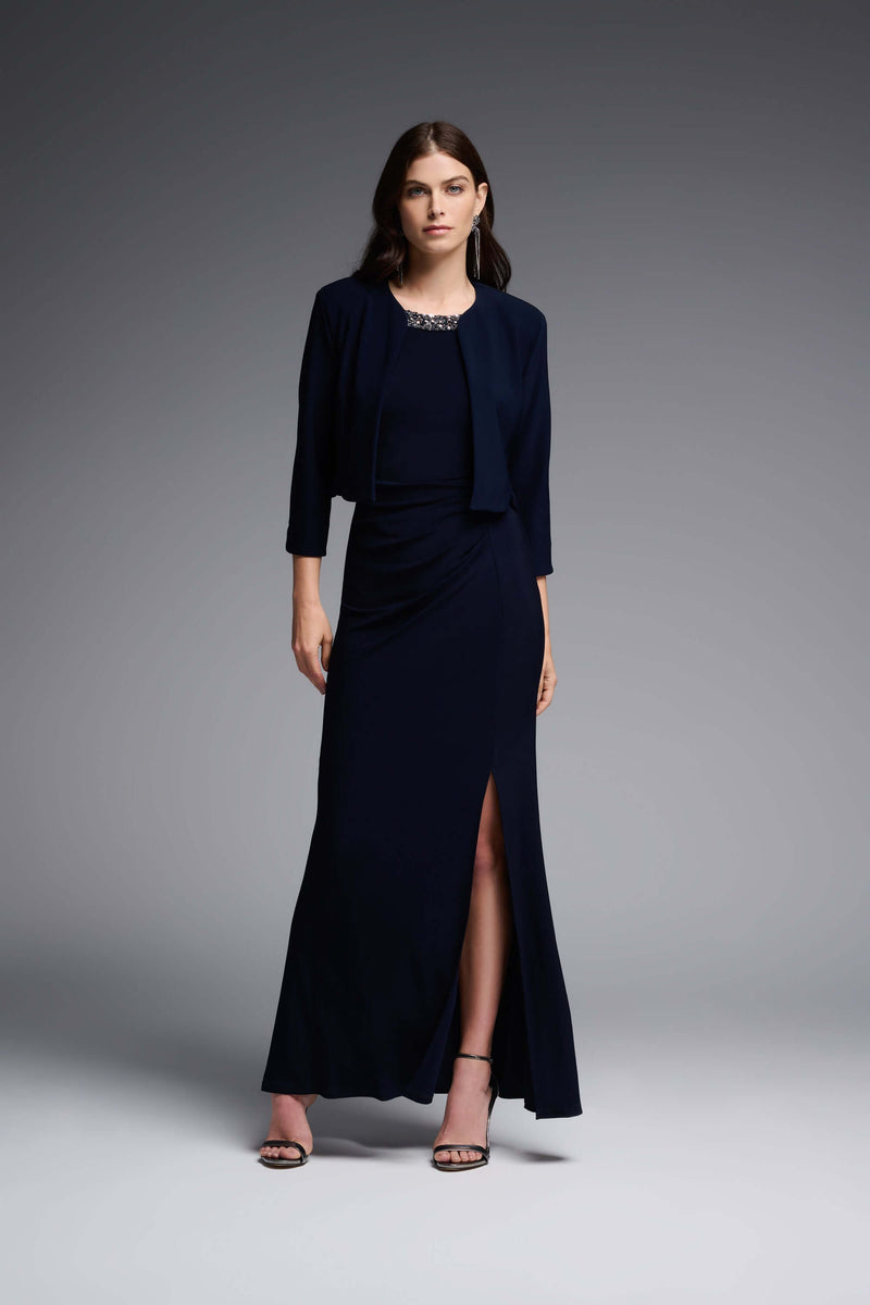 Signature by Joseph Ribkoff Bolero in Midnight 231736