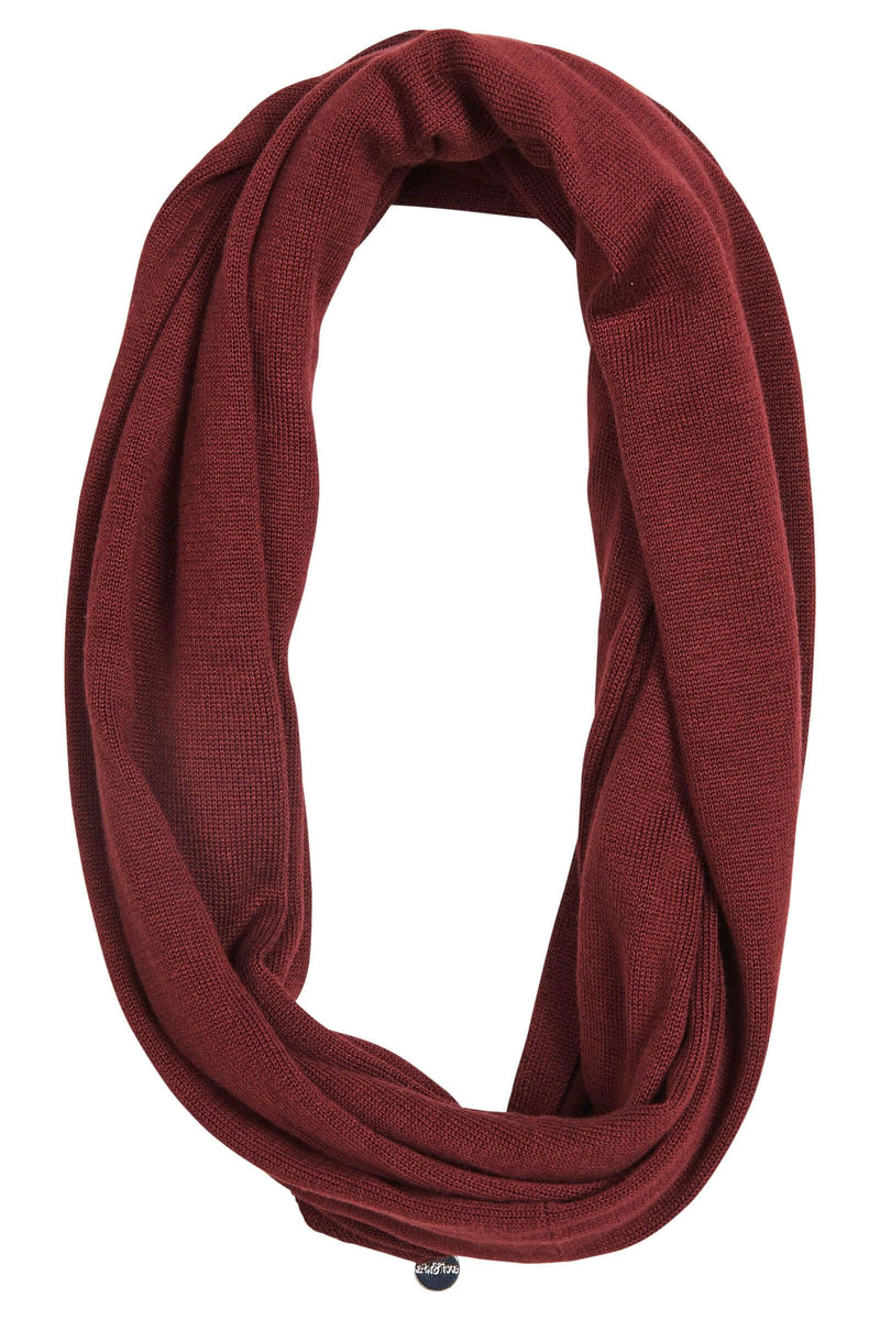 Eb & Ive Astor Snood in Deep Mulberry