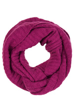 Eb & Ive Vienetta Snood in Mulberry