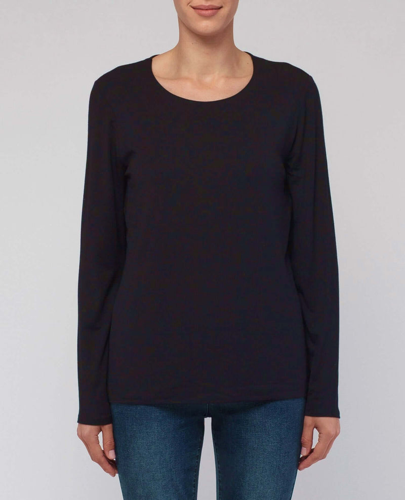 Jump Double Fronted Top in Navy JumpBlack, jump clothing, Print, top
