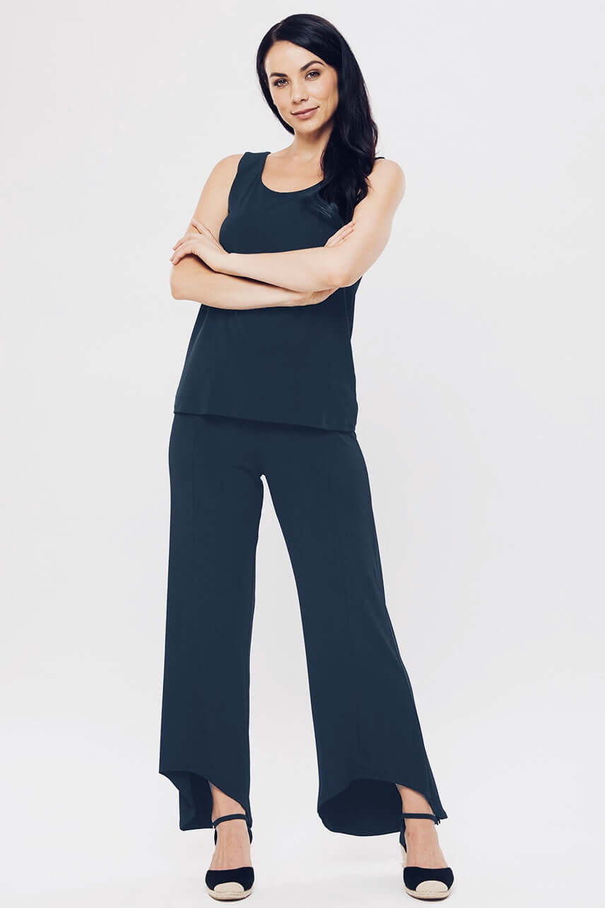 Philosophy JAZZ Hi Low Pant in Ink Philosophycore, Jersey, Navy, pant, Philos 21, Philosophy, Philosophy S20