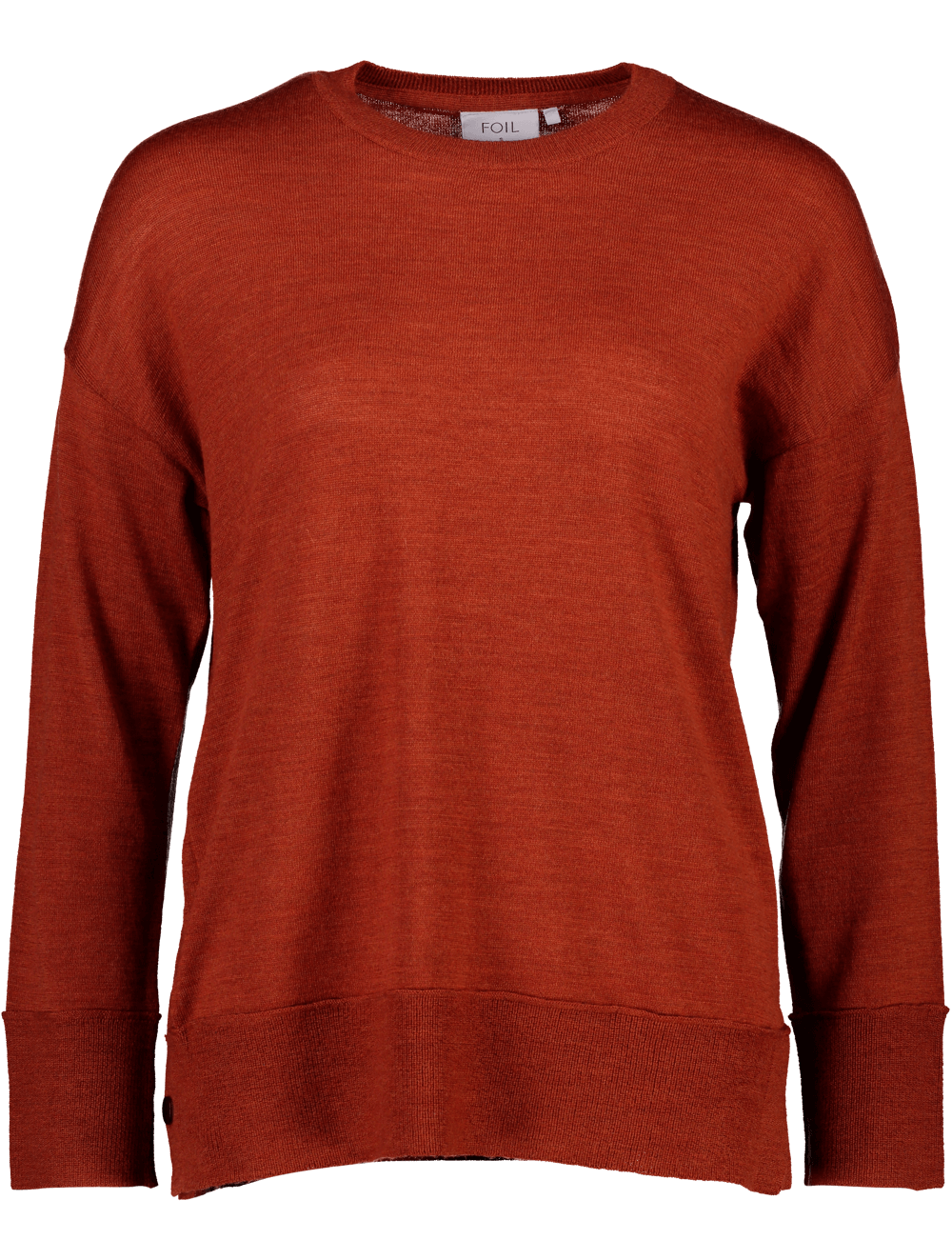 Foil Mr Brightside Sweater in Marsala Foilfoil, Foil W21, Knit, new zealand, top