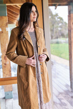 Foil Of Your Own Accord Coat in Antique Gold