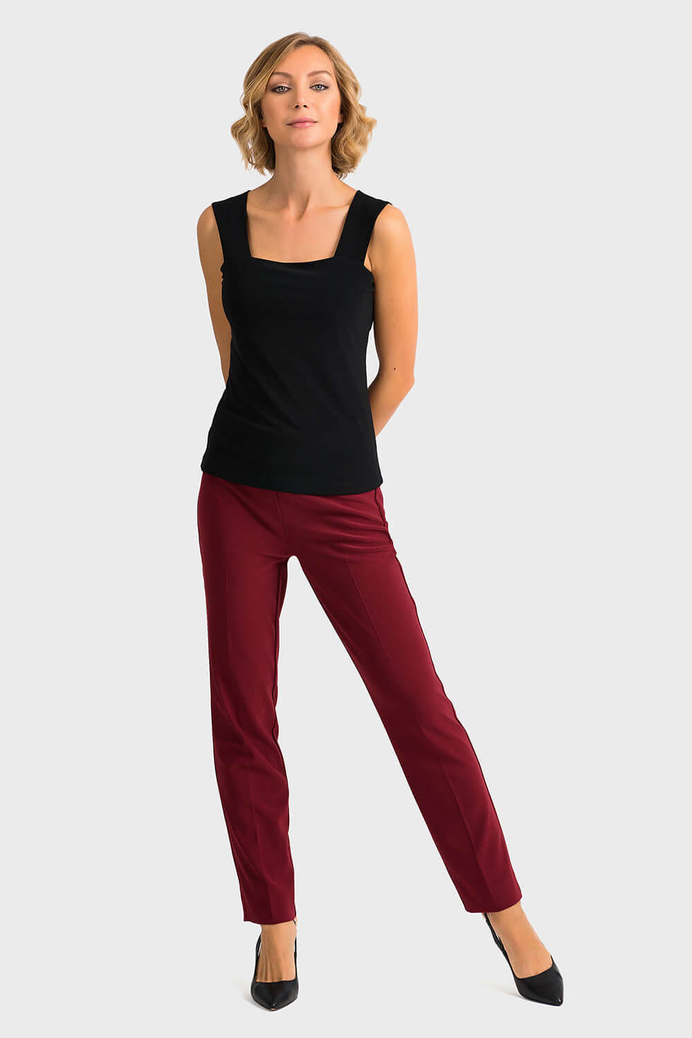 Joseph Ribkoff Essential Cami in Black 143132 Joseph RibkoffBlack, cami, camisole, essential, essentials, feed-agegroup-adult, feed-gender-female, Jersey, Joseph Ribkoff, ribkoff essential, ribkoff essentials