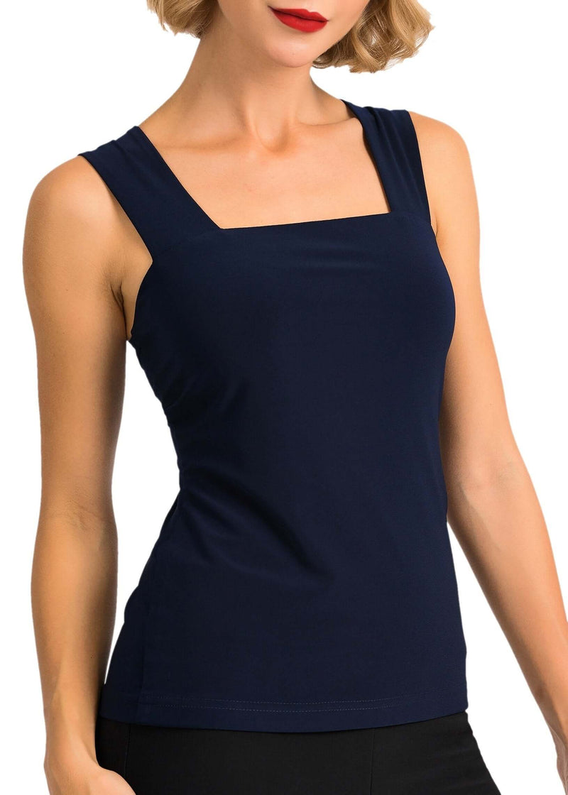 Joseph Ribkoff Essential Cami in Midnight 143132 Joseph Ribkoffcami, camisole, essential, essentials, feed-agegroup-adult, feed-gender-female, Jersey, Joseph Ribkoff, Navy, ribkoff essential, ribkoff essentials