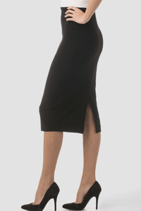 Joseph Ribkoff Essential Pencil Skirt in Black & Midnight 163083 Joseph RibkoffBlack, essential, essentials, Jersey, Joseph Ribkoff, midnight, pencil skirt, ribkoff essential, ribkoff essentials, skirt