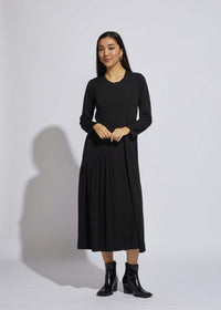 LD & Co Maxi Knit Dress in Black