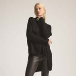 Raw by Raw Rory Knit Tunic in Jet Black
