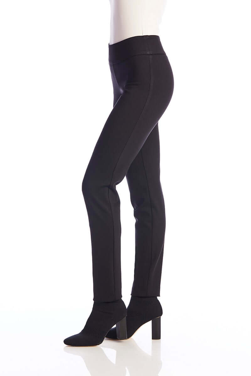 Up 31 Inch Ponte 31 Inch Ponte Basic Slim Leg in Black 64746UP Upcover up, made in australia, pant, stretch fabric, up pants