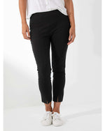 Marco Polo Bengaline Pant in Black Marco Polomarco polo, Marco Polo 3/4 bengaline pant, marco yarra, mp s21, yarra trail, YTMS28059