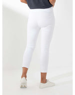 Marco Polo Bengaline Pant in White Marco Polomarco polo, Marco Polo 3/4 bengaline pant, marco yarra, mp s21, pant, pants, yarra trail, YTMS28059