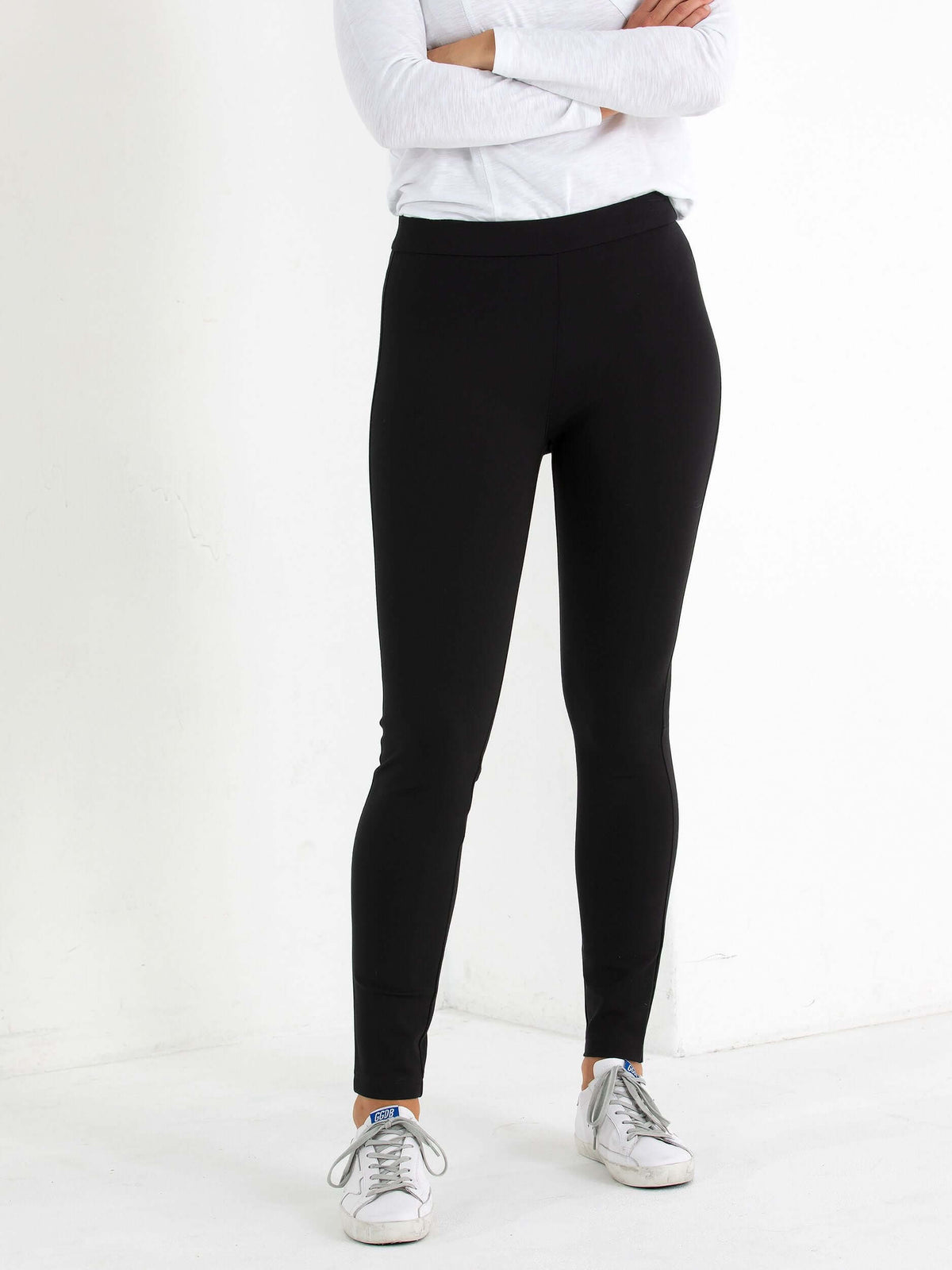 Marco Polo Ponte Legging in Black Marco PoloBlack, marco polo, pant, ponte, ponti, yarra trail