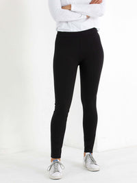 Marco Polo Ponte Legging in Black Marco PoloBlack, marco polo, pant, ponte, ponti, yarra trail