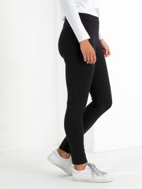 Marco Polo Ponte Legging in Black Marco PoloBlack, marco polo, pant, ponte, ponti, yarra trail