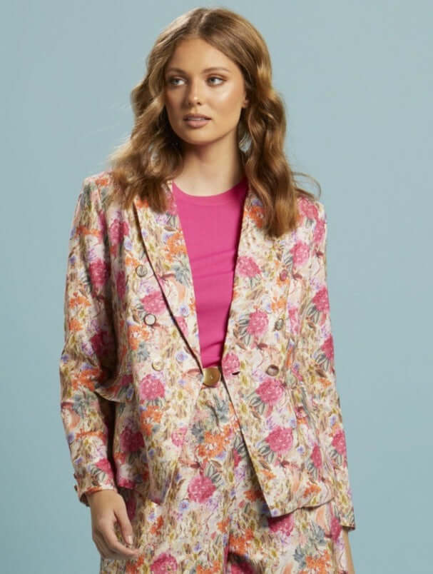 Fate & Becker Another Love Blazer in Vintage Floral