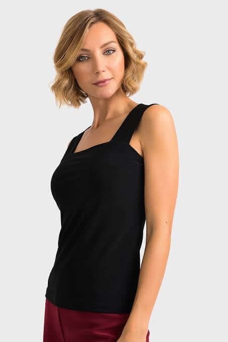 Joseph Ribkoff Essential Cami in Black 143132 Joseph RibkoffBlack, cami, camisole, essential, essentials, feed-agegroup-adult, feed-gender-female, Jersey, Joseph Ribkoff, ribkoff essential, ribkoff essentials