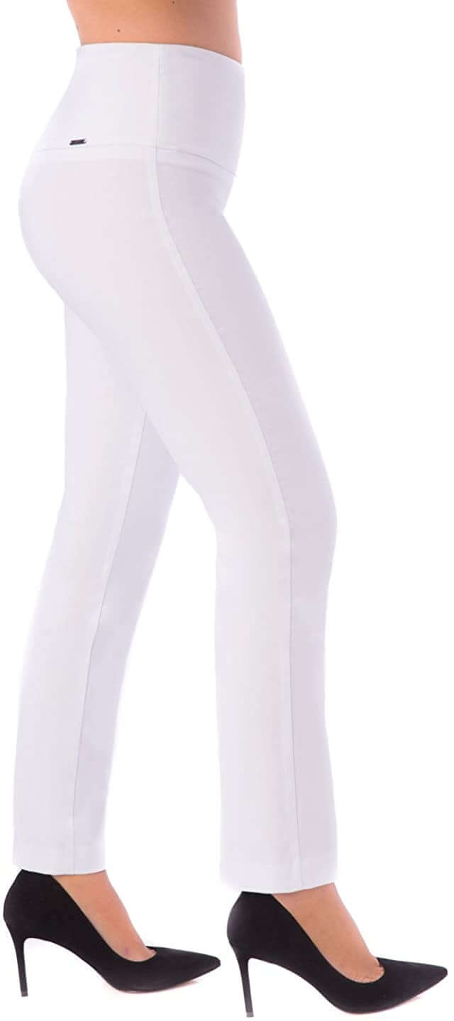 Up 28 Inch Illusion Pant in White Up64457UP, black pant, made in australia, pant, stretch fabric, up pants, Up s21