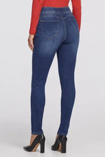 Tribal Audrey Pull On Skinny Jean in River Blue