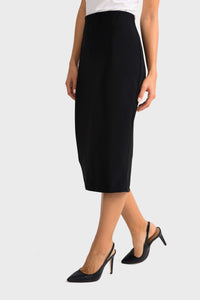 Joseph Ribkoff Essential Pencil Skirt in Black & Midnight 163083 Joseph RibkoffBlack, essential, essentials, Jersey, Joseph Ribkoff, midnight, pencil skirt, ribkoff essential, ribkoff essentials, skirt