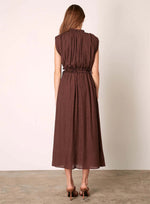 Esmaee' In The Arch Midi Dress in Chocolate