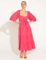 Fate & Becker One And Only Dress in Hot Pink