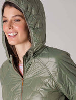 Yarra Trail Quilted Jacket in Beanstalk